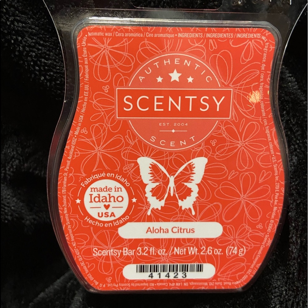 Scentsy Aloha Citrus Wax Bar